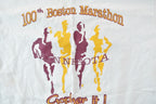 Vintage 1990s 100th Boston Marathon Minnesota Souvenir T-Shirt