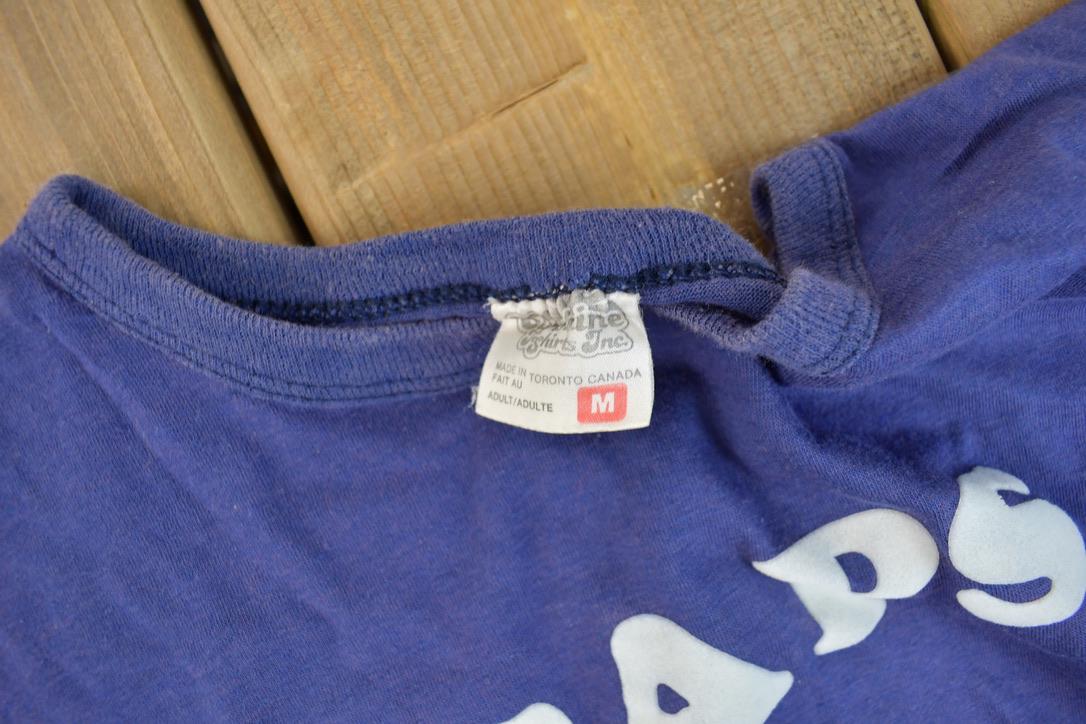 Vintage 1980s CAPS Single Stitch Graphic T-Shirt