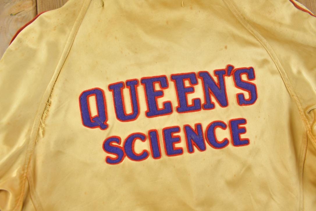 Vintage 1950s Queen's Science Varsity Jacket