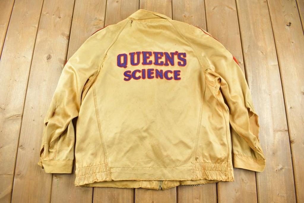 Vintage 1950s Queen's Science Varsity Jacket