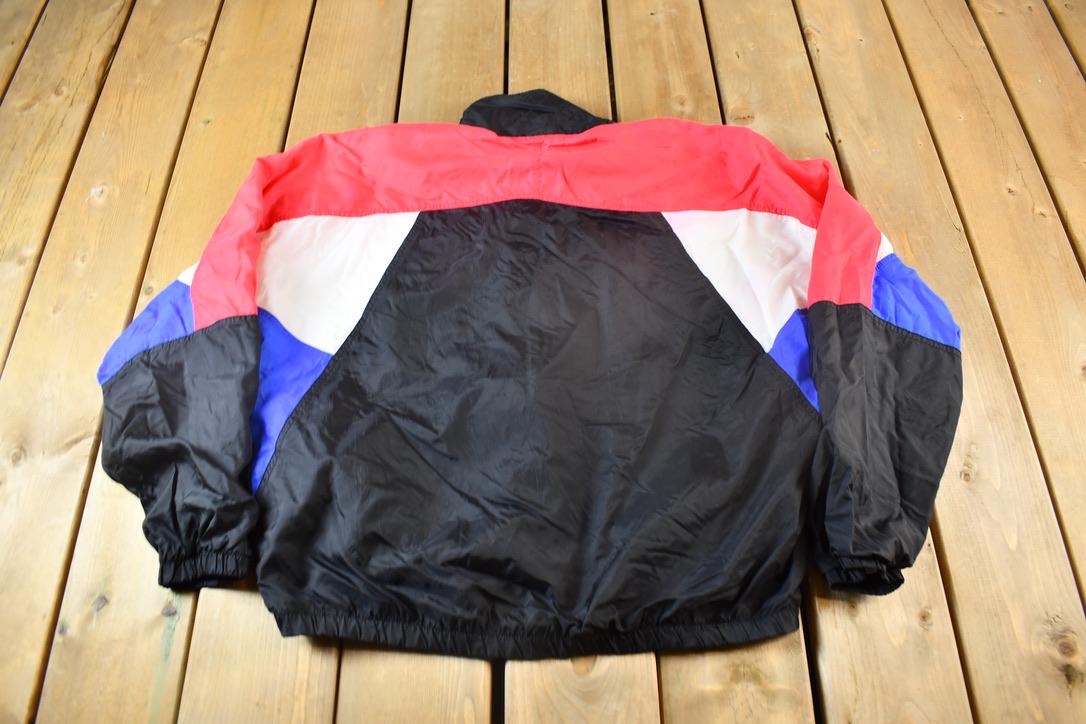 Vintage 1990s Nike Color Block Windbreaker Jacket