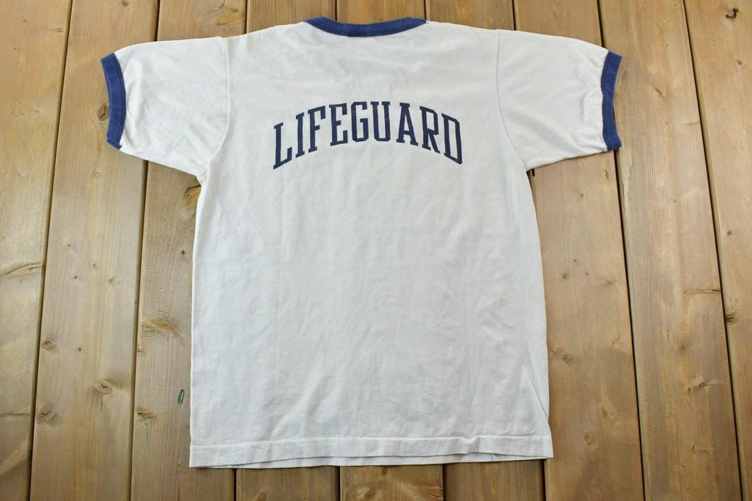 Vintage 1990s Lifeguard Souvenir T-Shirt