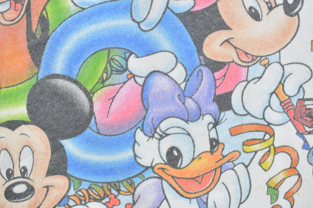 Vintage Y2K Walt Disney World Mickey Mouse Cartoon Promo T-Shirt