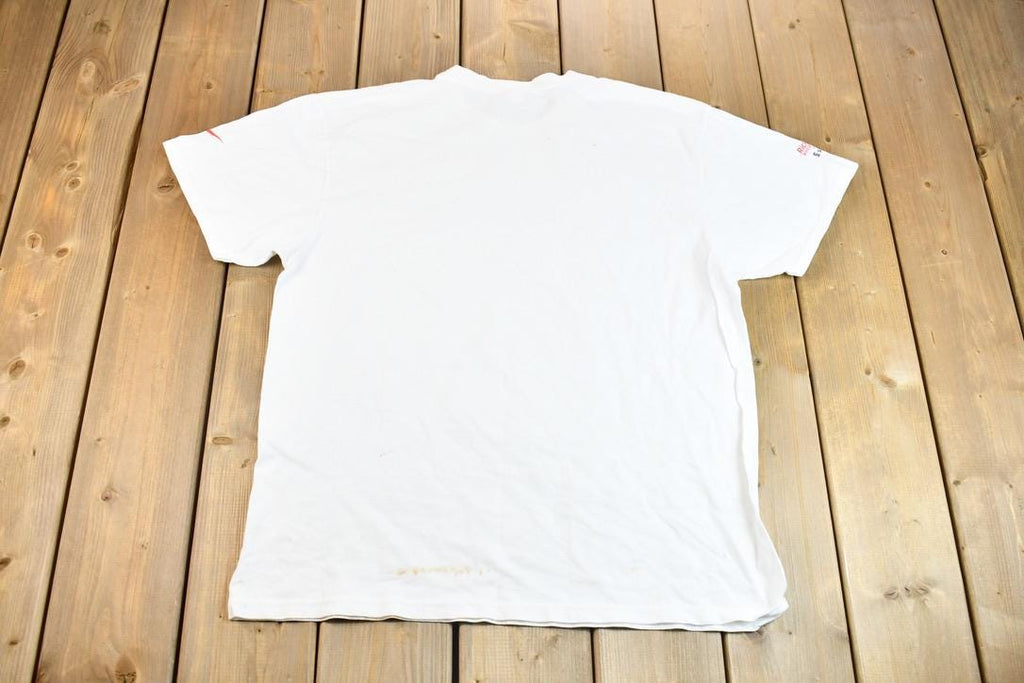 Vintage 1980s Rick Hansen Wheels in Motion Roll for Hope Graphic Nike T-Shirt