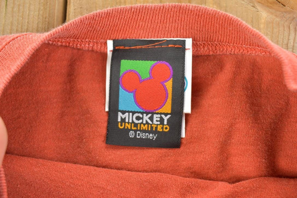 Vintage Y2K Niagara Falls Canada Mickey Mouse Disney Cartoon Promo T-Shirt