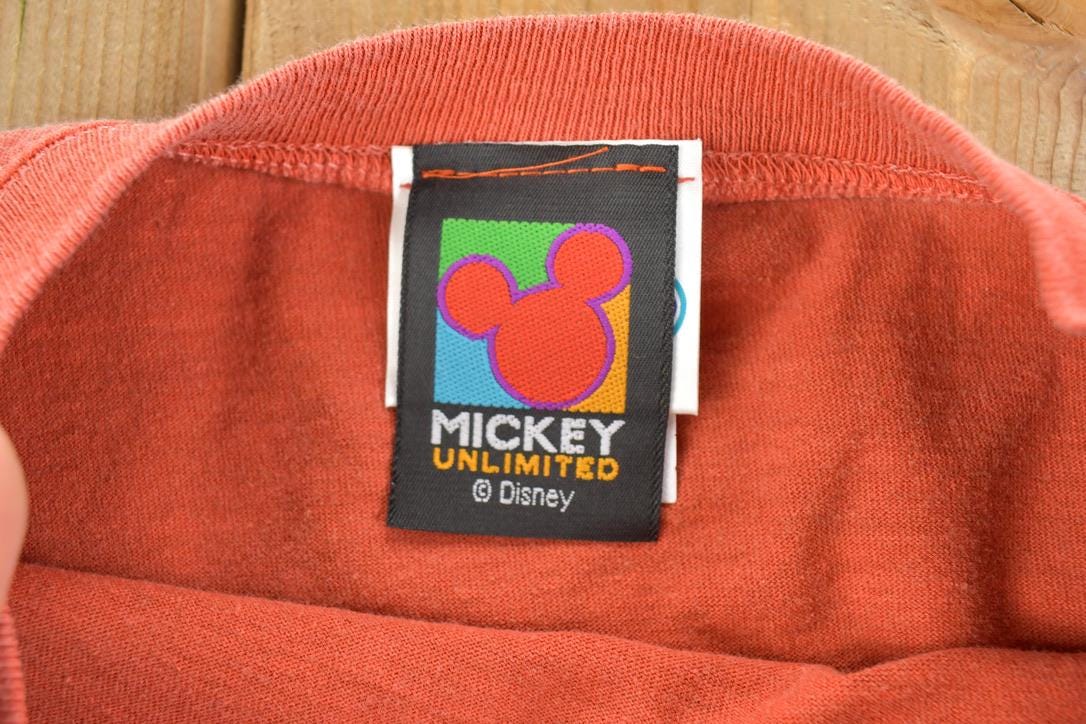 Vintage Y2K Niagara Falls Canada Mickey Mouse Disney Cartoon Promo T-Shirt