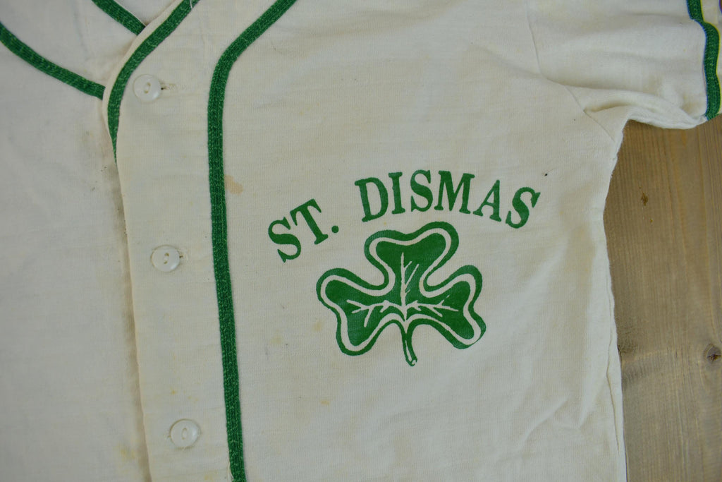 Vintage 1940s St. Dismas Baseball Jersey