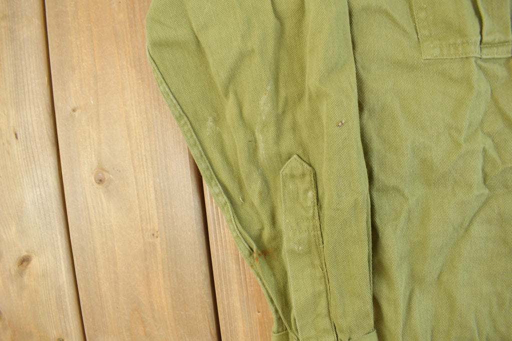 Vintage 1960s Boy Scouts Of America Button Up Shirt