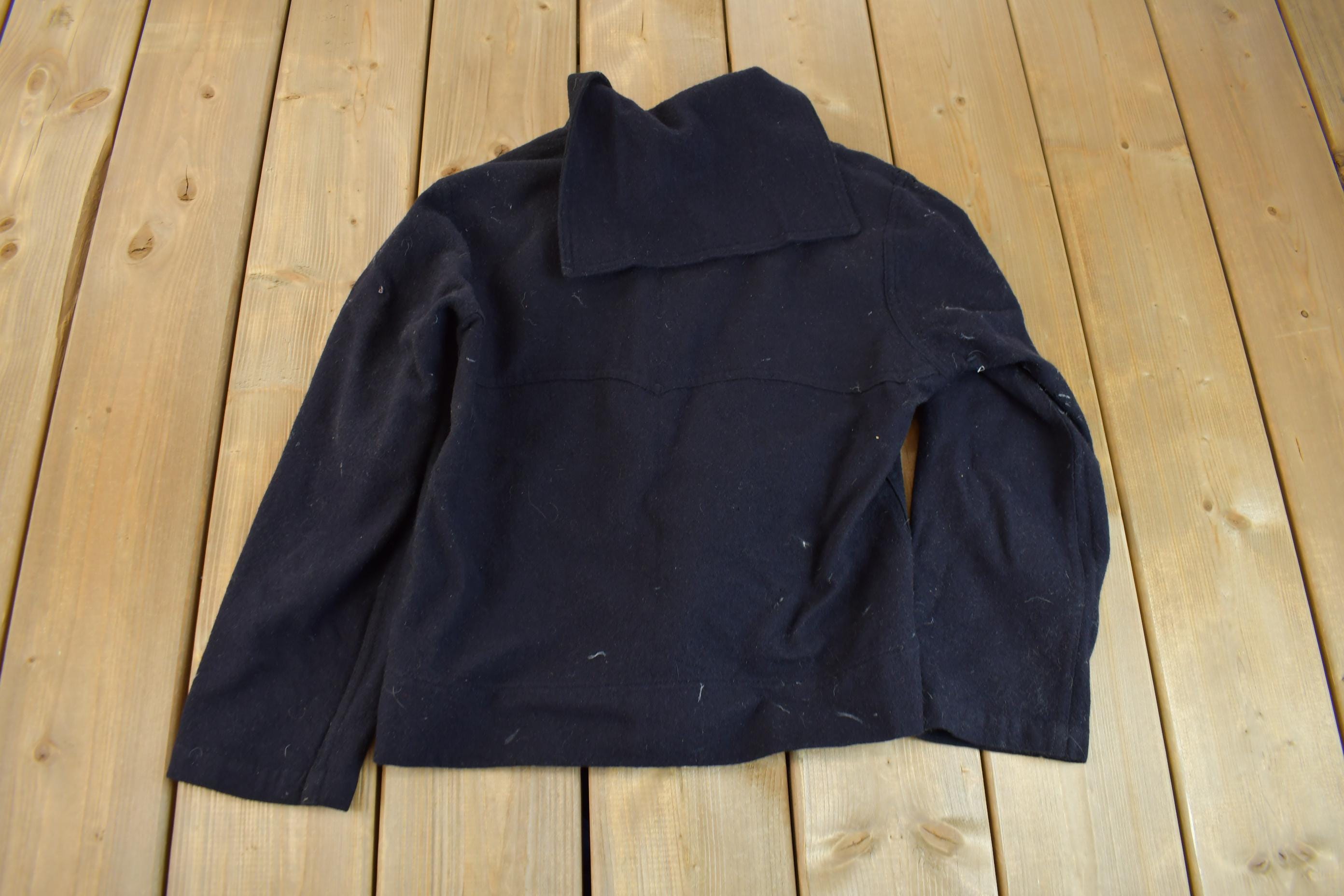 Vintage 1940s US Navy Naval Wool Sweater