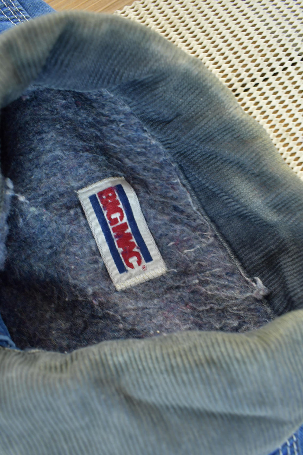 Vintage 1970s Big Mac Blanket Lined Denim Chore Coat