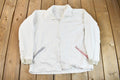 Vintage 1950s Blank White Light Jacket