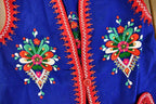 Vintage 1960s Hand Embroidered Floral Antique Vest