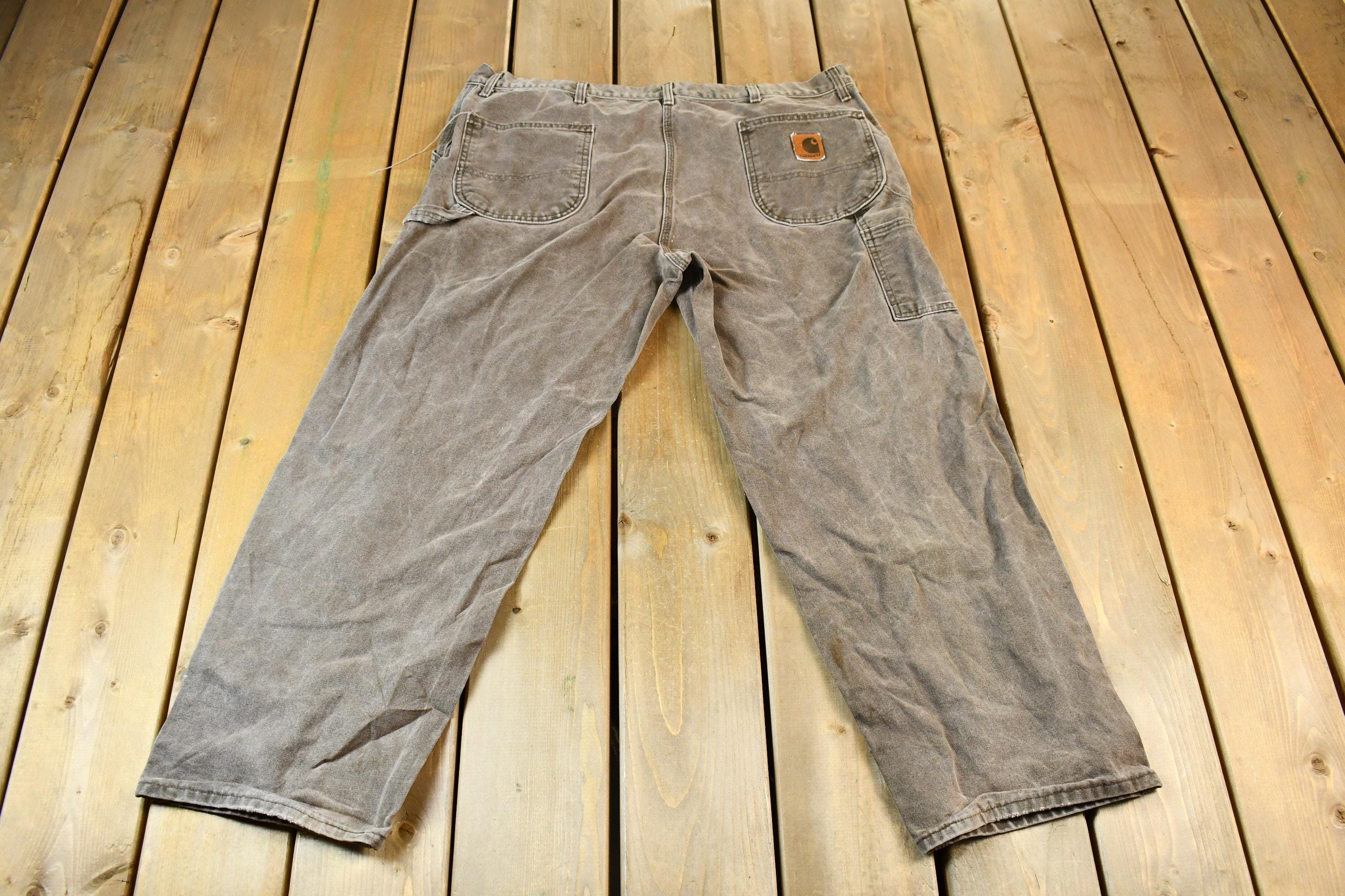 Vintage 1990s Brown Carhartt Work Pants Size 40 x 29