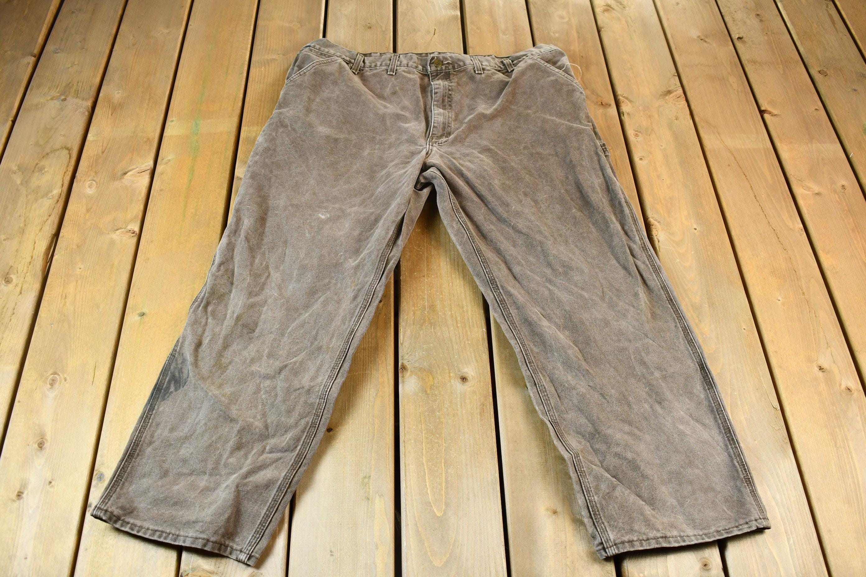 Vintage 1990s Brown Carhartt Work Pants Size 40 x 29