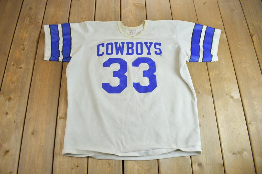 Vintage 1970s Dallas Cowboys NFL Jersey Shirt