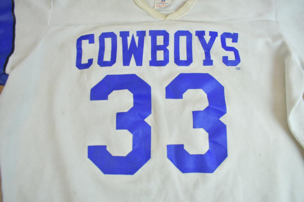 Vintage 1970s Dallas Cowboys NFL Jersey Shirt