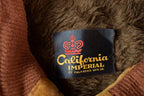 Vintage 1970s California Imperial Faux Fur Lined SuedeBomber Jacket Made In USA