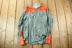 Vintage 1950s Las Vegas By Cowboy Joe Embroidered Western Shirt