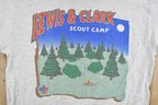 Vintage 1990s Lewis And Clark Scout Camp Souvenir T-Shirt