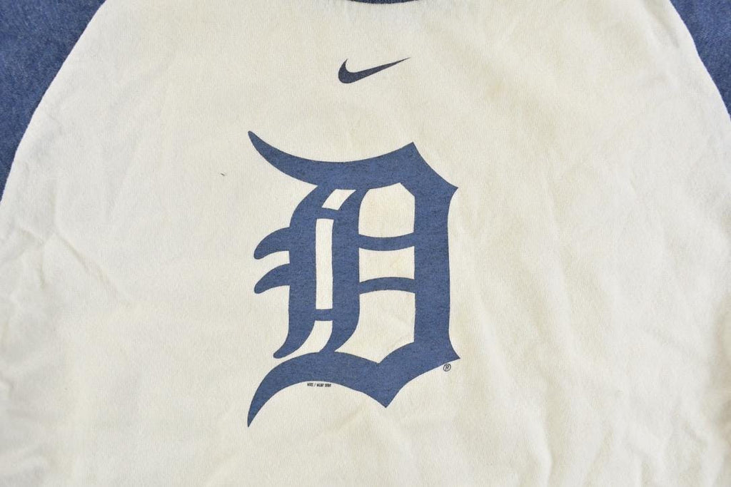 Vintage Y2K Nike Detroit MLB Baseball Graphic T-Shirt
