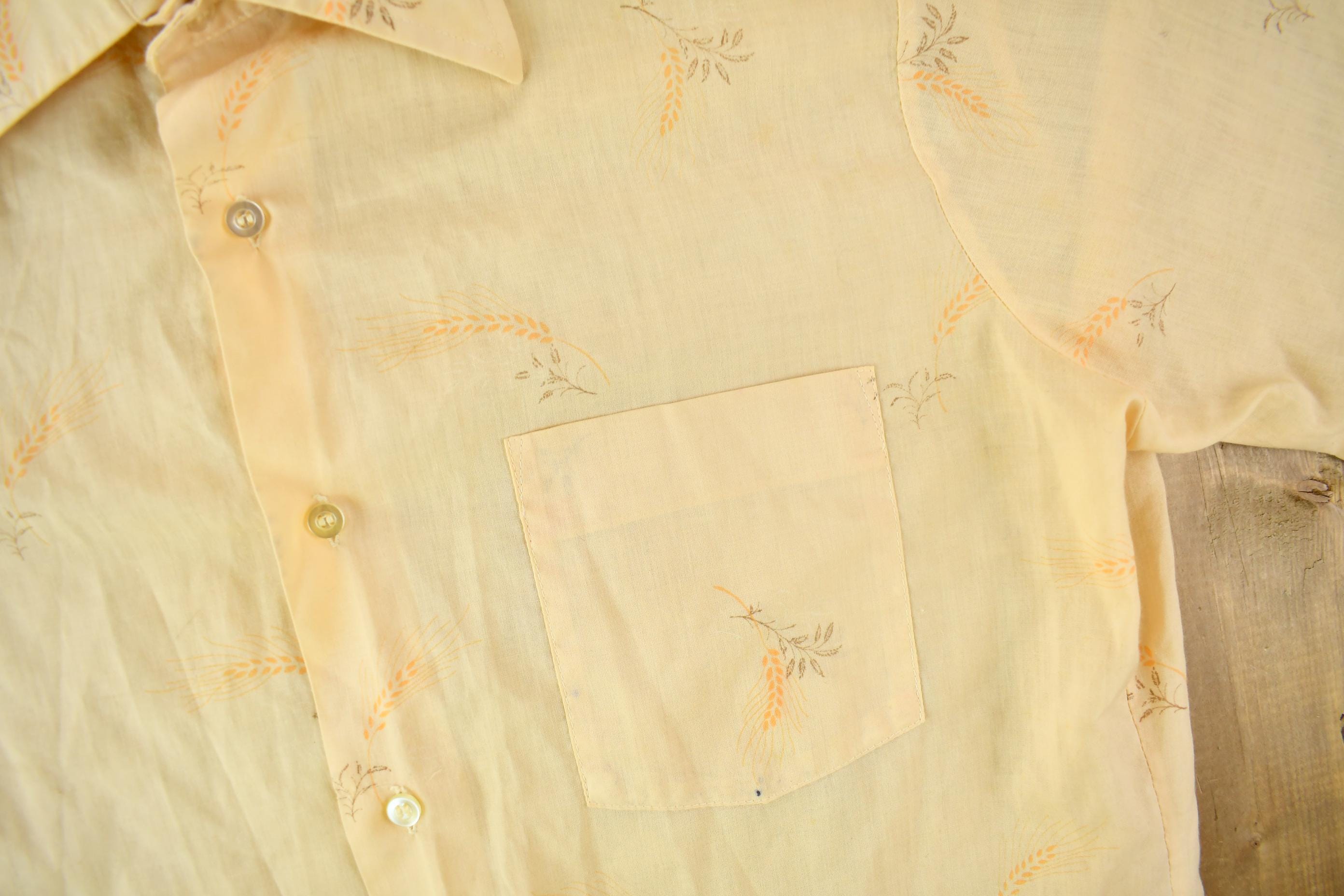Vintage 1970s Arrow Perma Iron Button Up Shirt