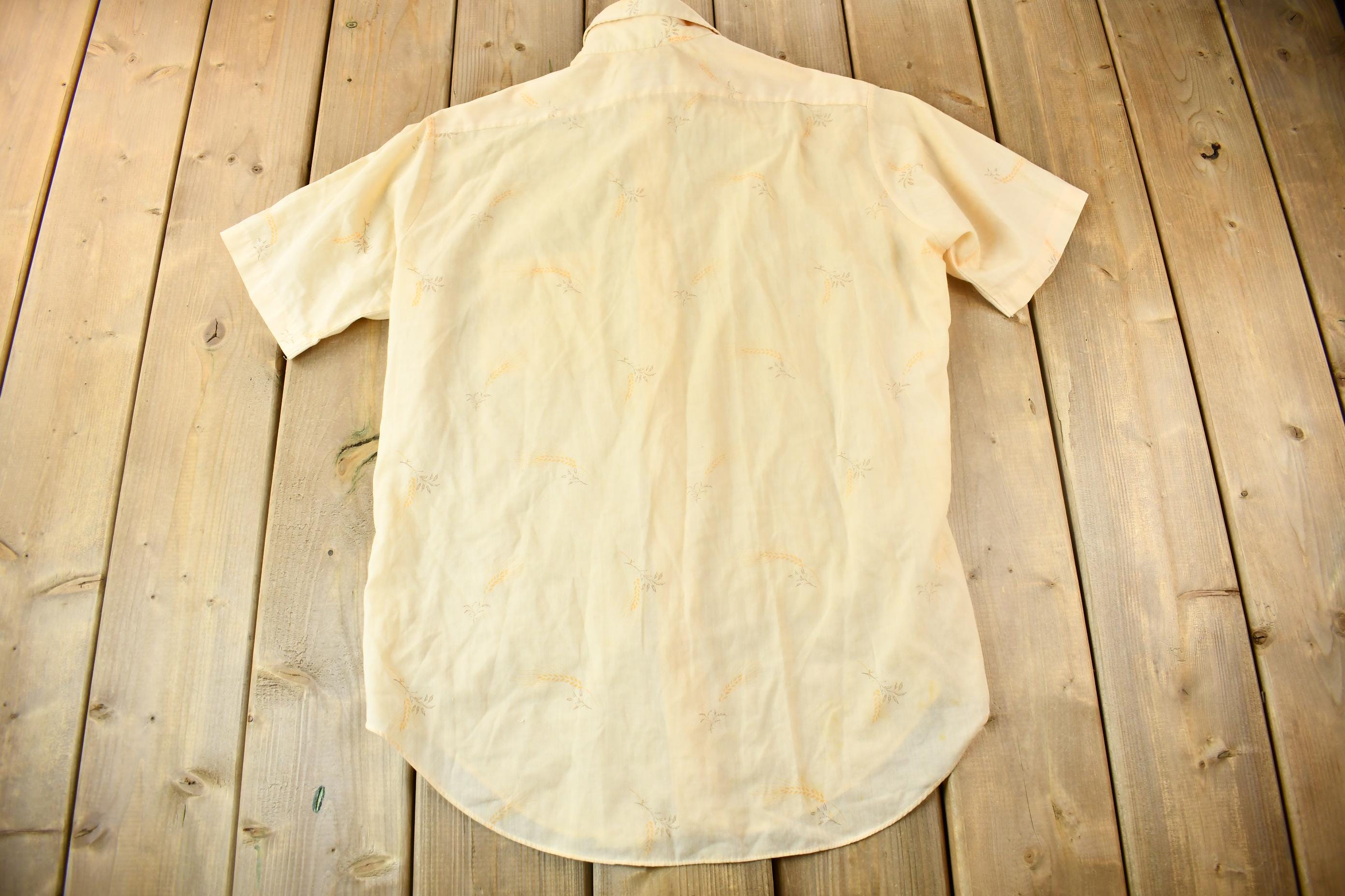 Vintage 1970s Arrow Perma Iron Button Up Shirt
