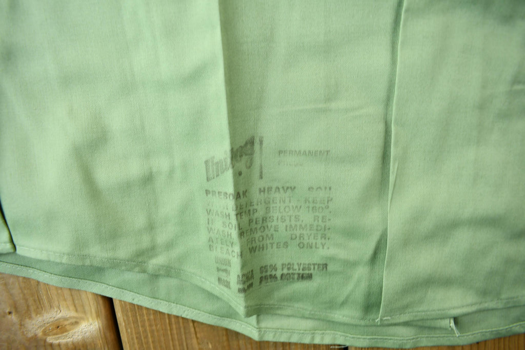 Vintage 1970s Coca Cola Embroidered Button Up Shirt