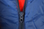 Vintage 1960s Champion Dickinson College Full Zip University NCAA Red Fleece Lined Jacket