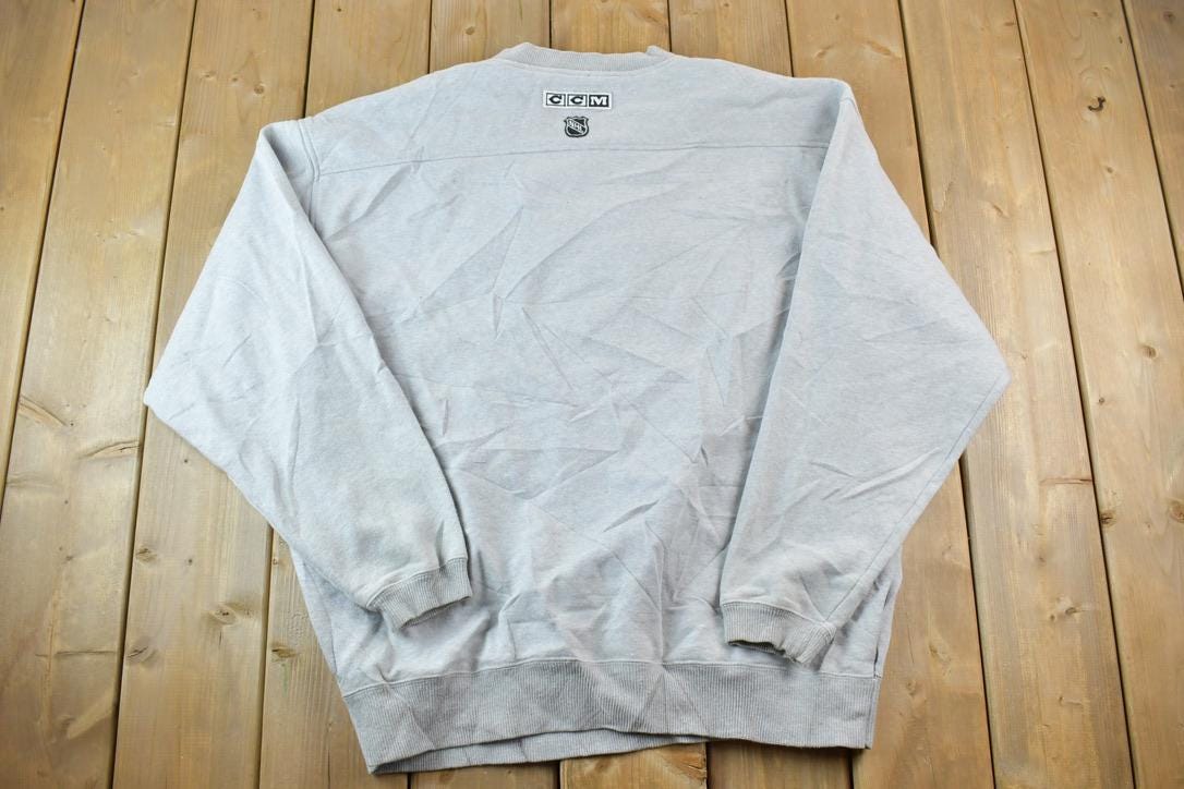 Vintage 1990s Minnesota Wild CCM NHL Hockey Crewneck Sweatshirt