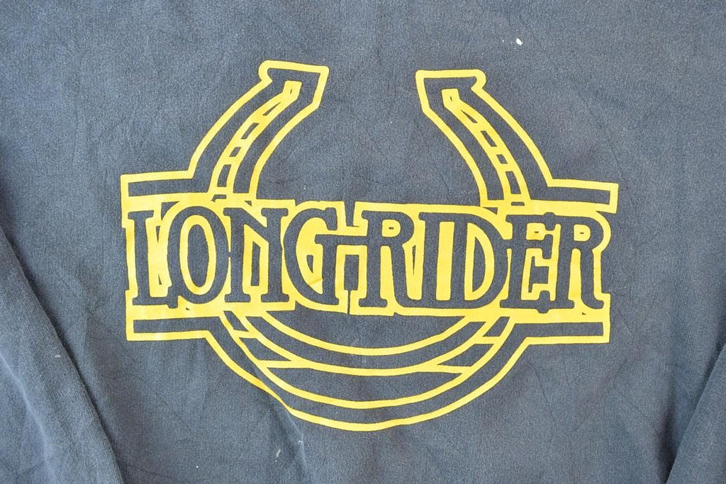 Vintage 1990s Longrider Rocky mountain Calgary Alberta Crewneck Sweatshirt