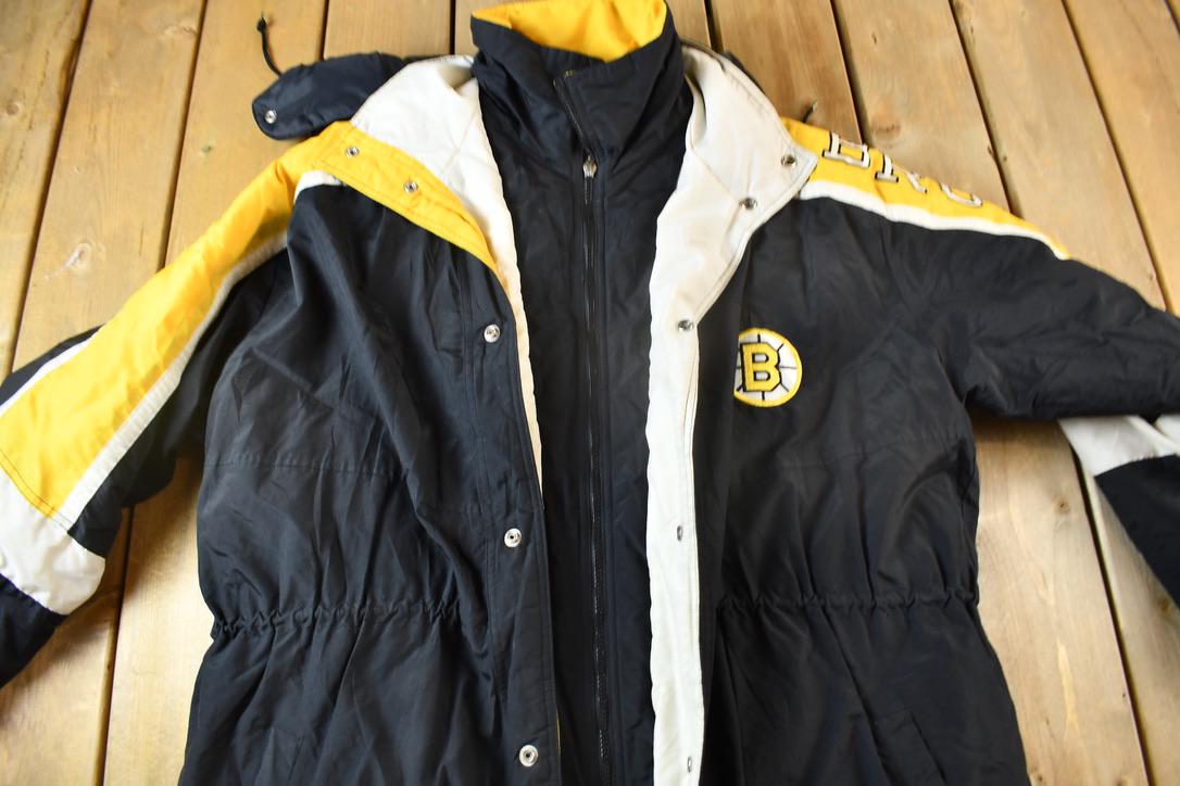 Vintage 1990s Boston Bruins NHL Starter Jacket