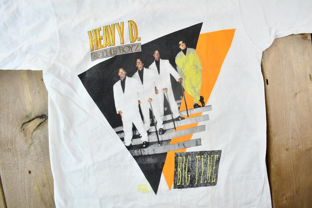 Vintage 1990s Heavy D. & The Boyz Big Time Graphic T Shirt