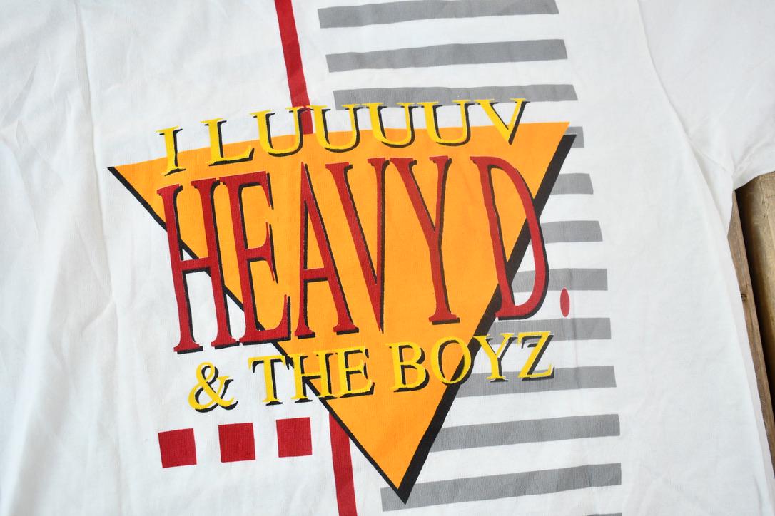 Vintage 1990s Heavy D. & The Boyz Big Time Graphic T Shirt