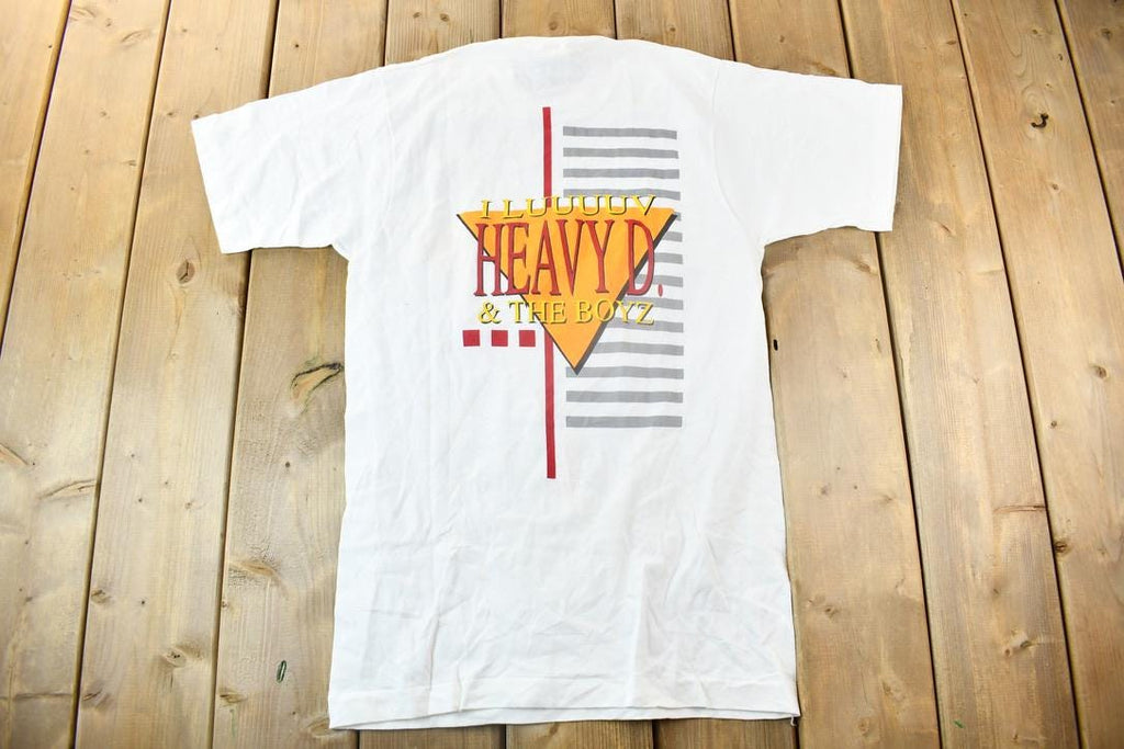 Vintage 1990s Heavy D. & The Boyz Big Time Graphic T Shirt