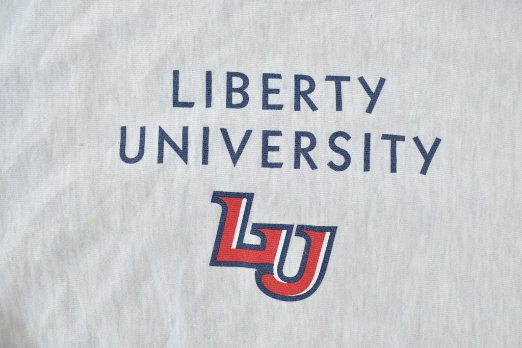 Vintage 1990s Liberty University Champion Reverse Weave Crewneck Sweatshirt