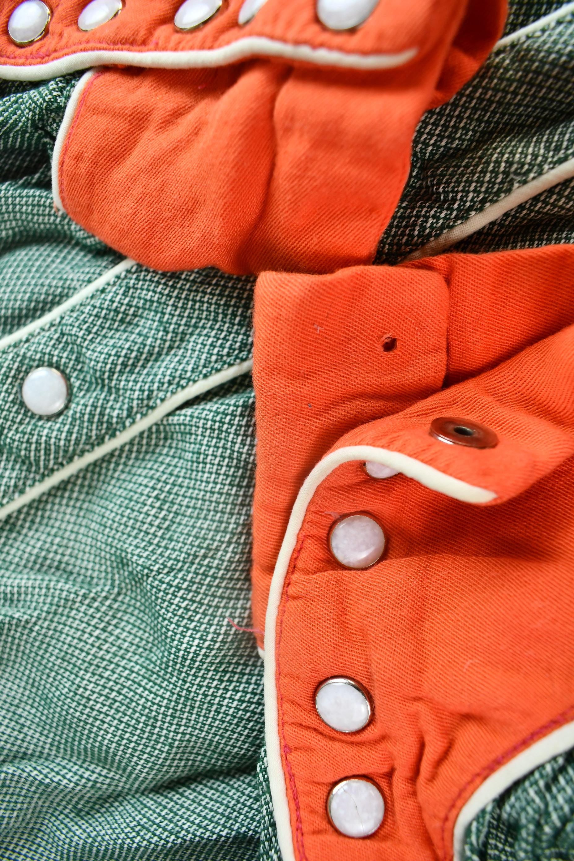 Vintage 1950s Las Vegas By Cowboy Joe Embroidered Western Shirt