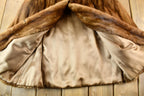 Vintage 1970s Brown Mink Fur Coat