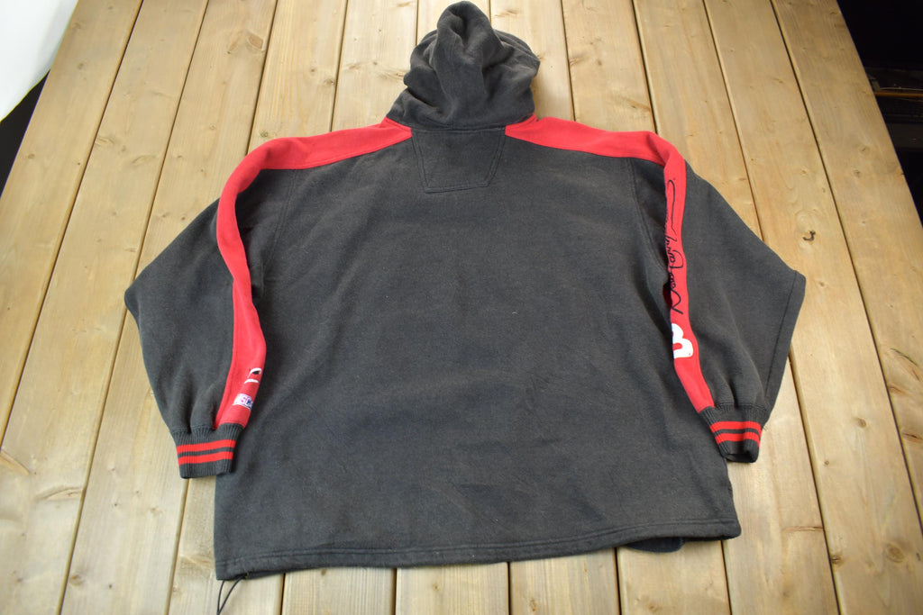 Vintage 1990s Dale Earnhardt Embroidered Quarter Zip Hoodie