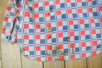 Vintage 1960s Champion Button Up Plaid Flannel Trucker Shirt