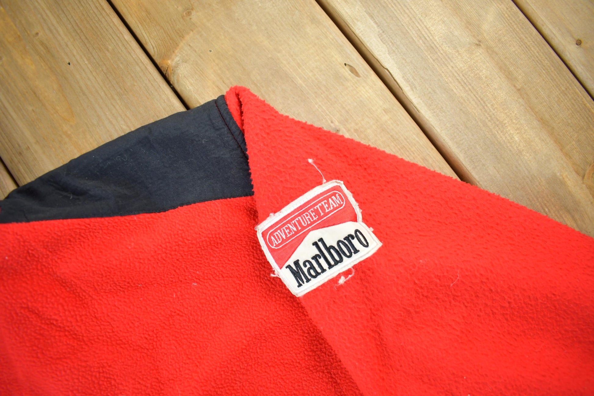 Vintage 1990s Marlboro Adventure Team T Snap Fleece Sweatshirt