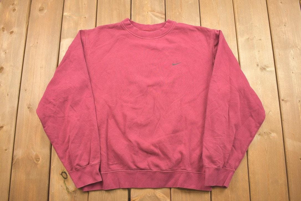Vintage 1990s Nike Mini Swoosh Crewneck Sweatshirt