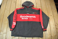 Vintage 1990s Dale Earnhardt Embroidered Quarter Zip Hoodie