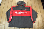 Vintage 1990s Dale Earnhardt Embroidered Quarter Zip Hoodie