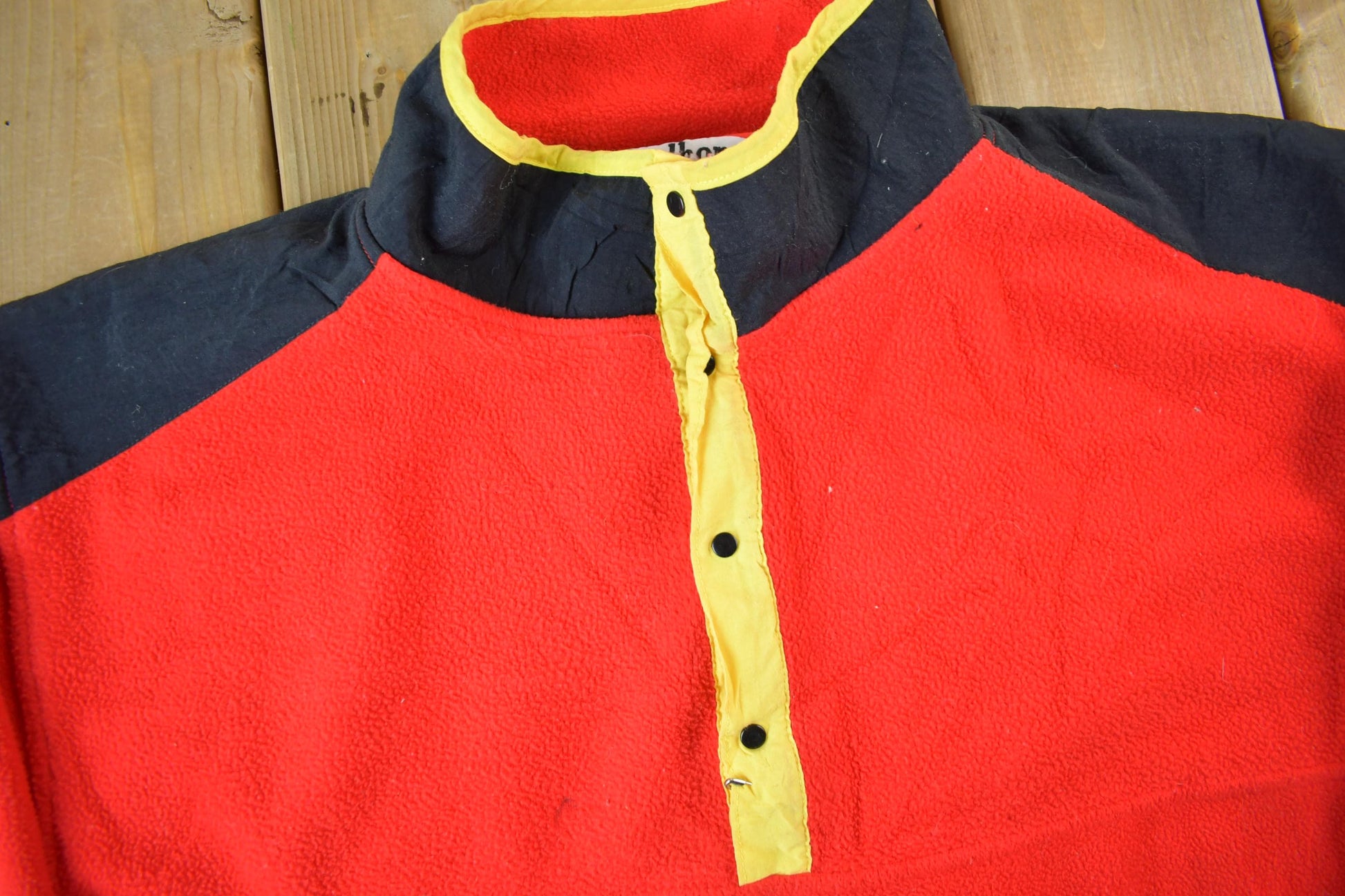 Vintage 1990s Marlboro Adventure Team T Snap Fleece Sweatshirt