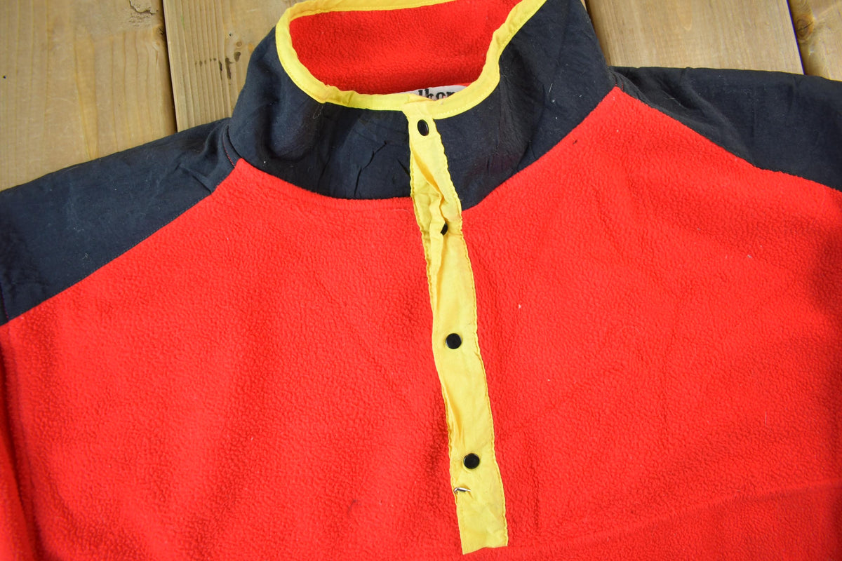 Vintage 1990s Marlboro Adventure Team T Snap Fleece Sweatshirt